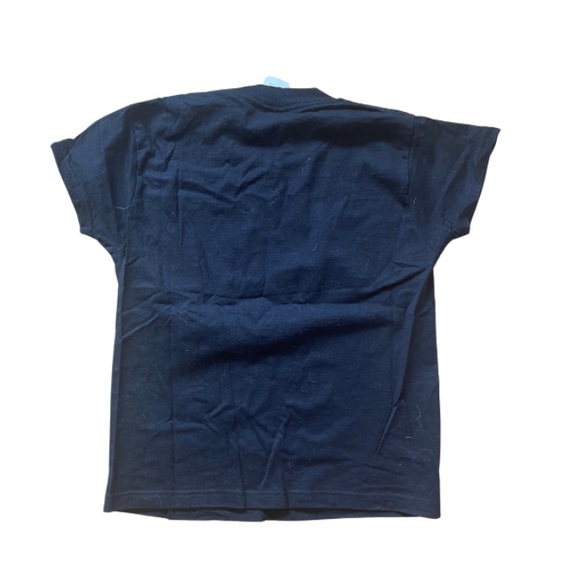 Jansport Rutgers T-Shirt in Black with Distressed Logo (Kids) - Picture 3 of 4